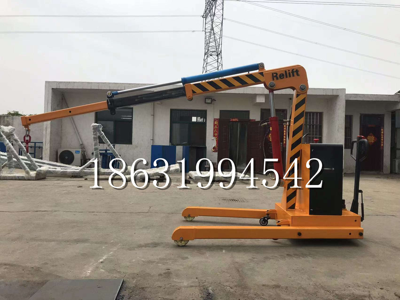 虎尾镇久征定做3吨三轮随车吊 农用园林绿化移树吊 平板工程用小吊机