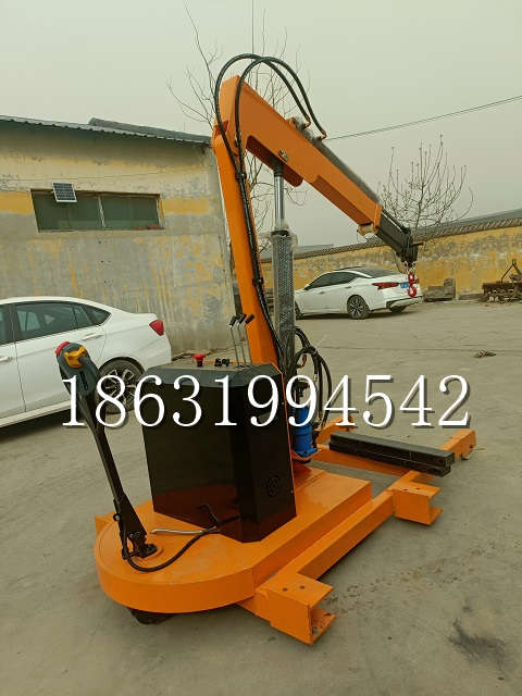 虎尾镇自卸车厢随车吊 自制轮式四不像起重机 四驱平板吊 5吨 贵盛