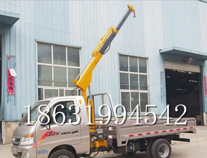 虎尾镇随车吊机改装移动改装12V24V1吨随车吊随车吊机全地形履带吊悬臂吊机